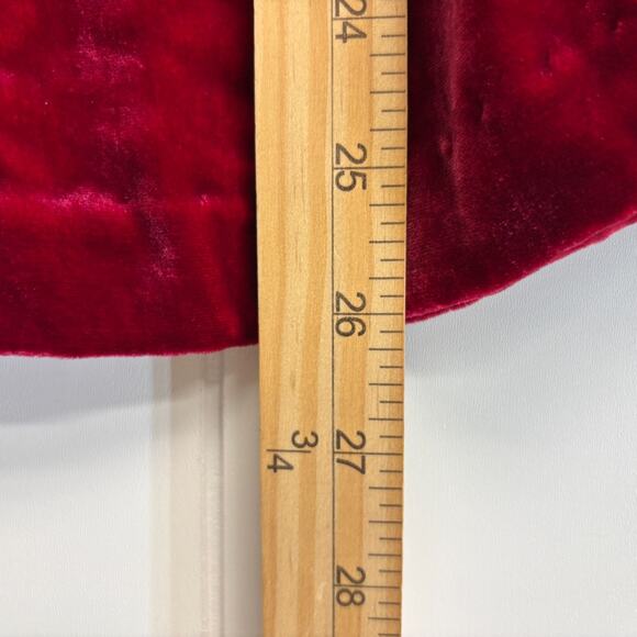 Sundance Women's Velvet Boho Fairy Grunge Whimsigoth Vamp Top Size XS Festival - Picture 7 of 7